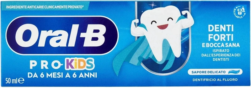 Oral-B Dentifricio Kids 0-6 Anni 50 ml