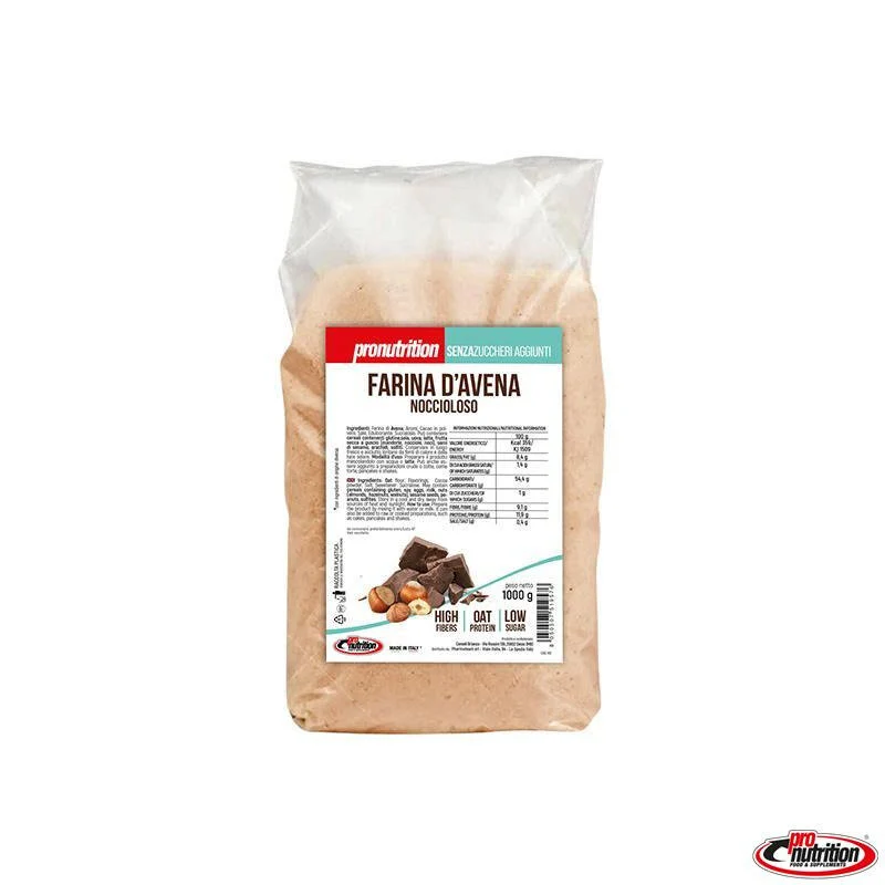 Pronutrition Farina D'Avena Gusto Nocciola 1kg