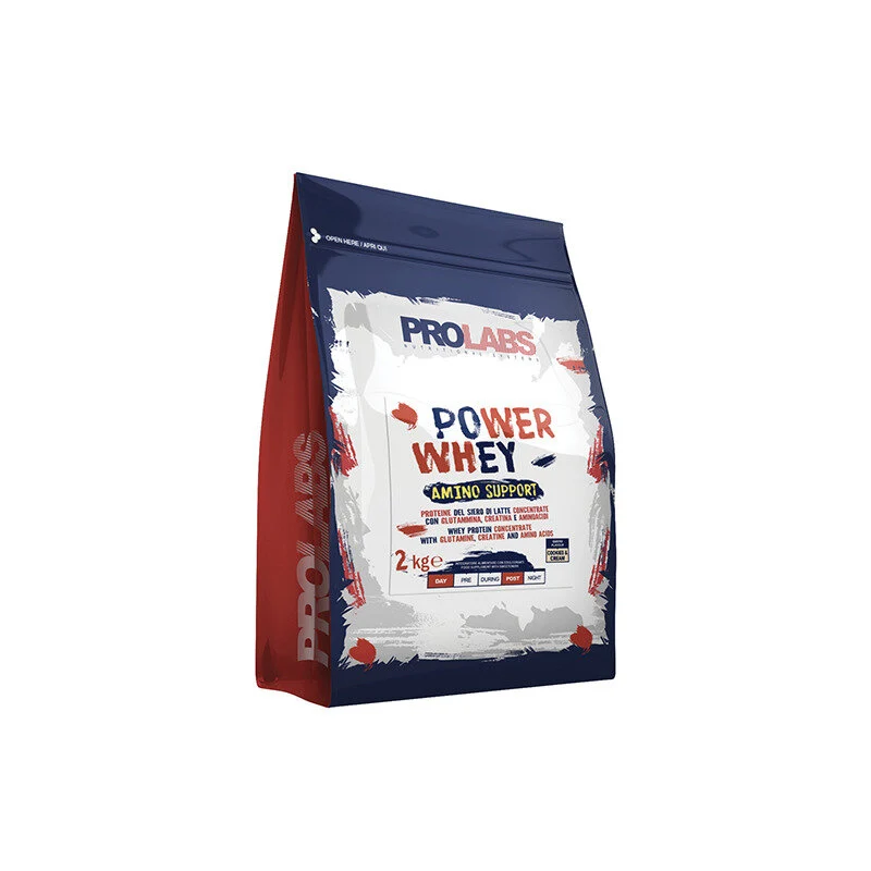 Prolabs Power Whey Amino Support Gusto Cookies & Cream 2kg