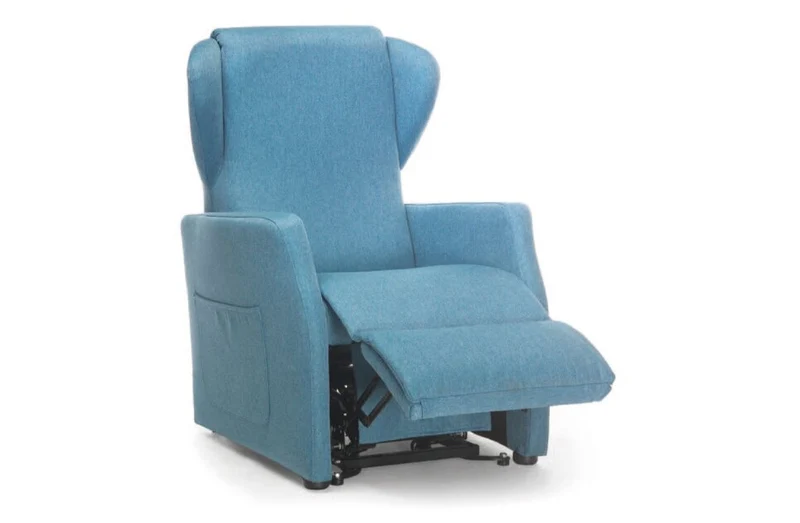 Mopedia Poltrona Elevabile Ninfea con Roller 4 Ruote 50mm PO401 Sabbia
