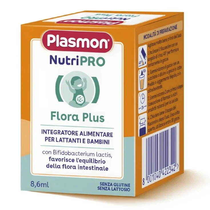 Plasmon Nutripro Flora Plus Integratore Alimentare 8,6ml