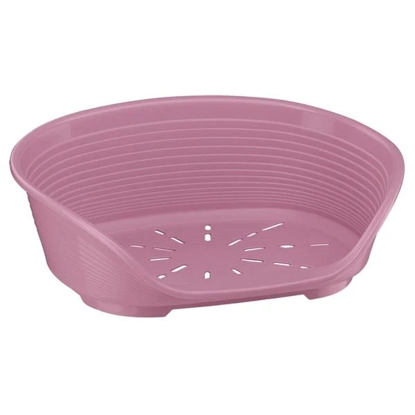 Ferplast Siesta Deluxe Cuccia Cani/Gatti in Plastica Rosa Misura 6
