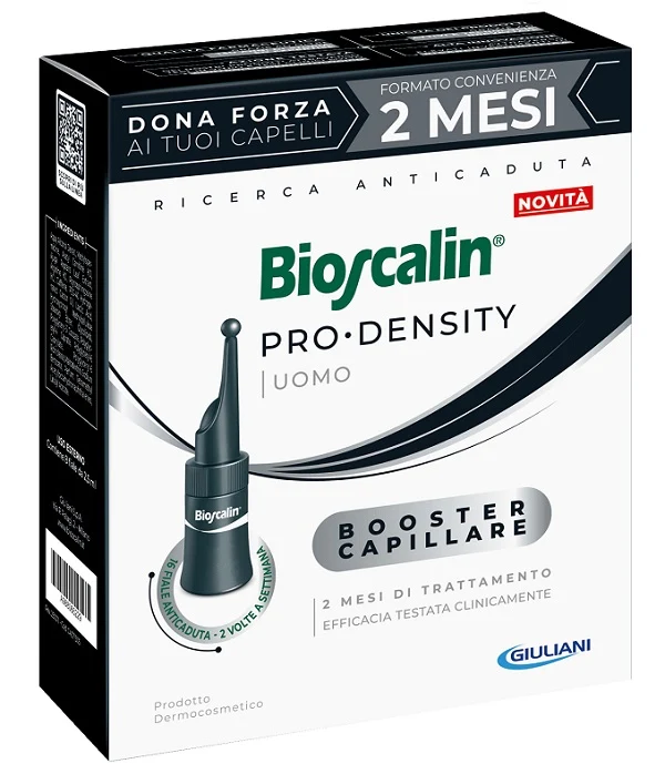 Bioscalin Pro Density Uomo Booster Capillare 16 Fiale x 2,5ml
