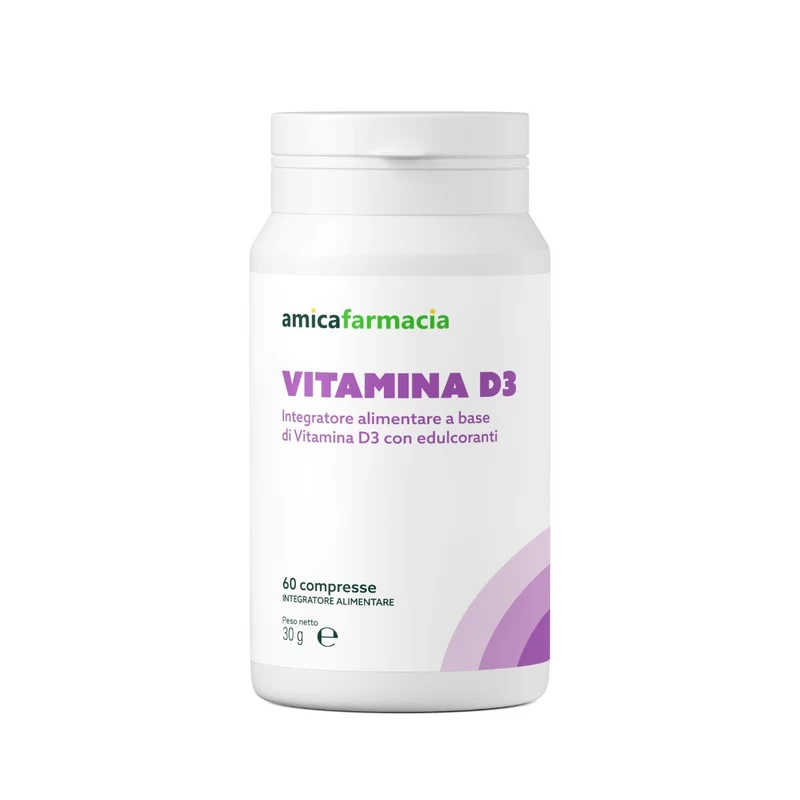 Amicafarmacia Vitamina D3 Integratore 60 Compresse