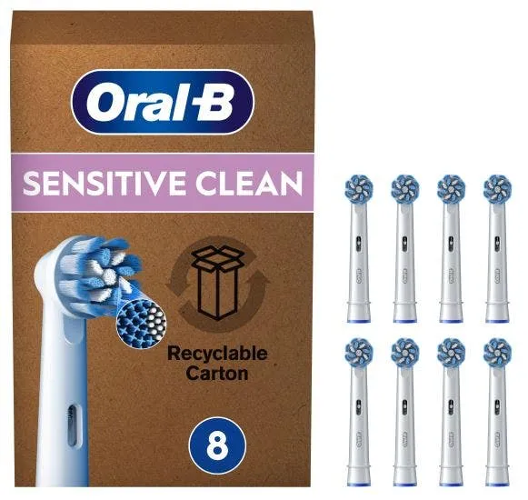 Oral-B Power Refill Eb60 Sensitive 8 Pezzi
