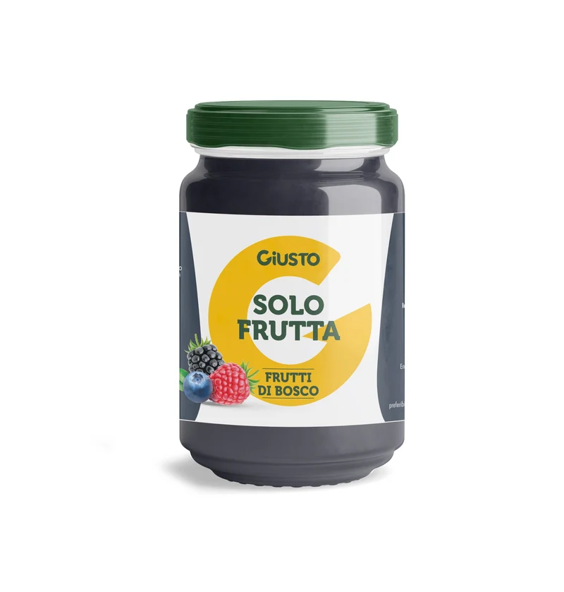 Giusto Solo Frutta Gusto Frutti Di Bosco 220g