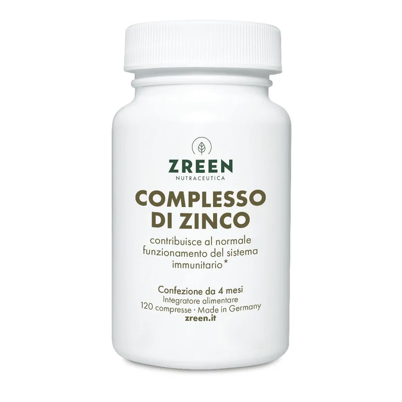 Zreen Complesso Di Zinco 120 Compresse