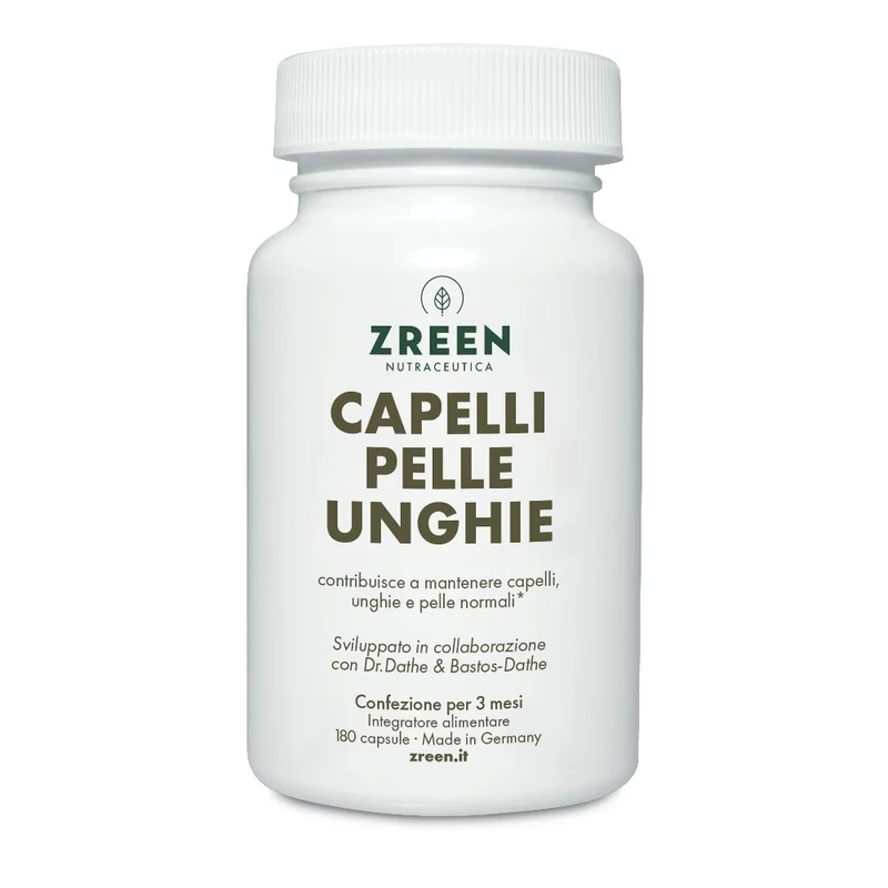 Zreen Capelli Pelle Unghie 180 Capsule