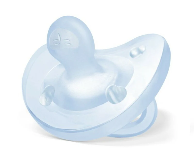 Chicco Gommotto Silicone Azzurro 2-6 Mesi 1 Pezzo