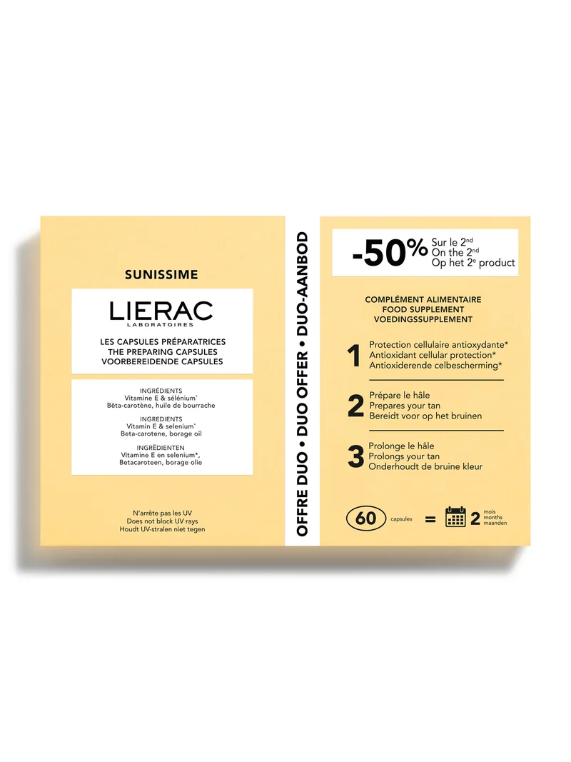 Lierac Sunissime Capsule Preparatrici Duo 30 Capsule