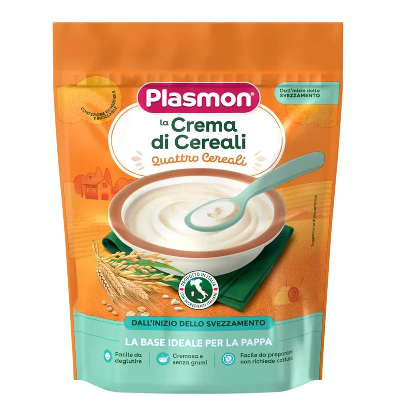 Plasmon Crema di Cereali Quattro Cereali 200g