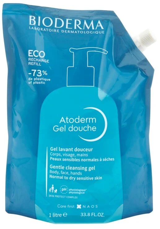 Bioderma Atoderm Gel Doccia Ecoricarica 1 Litro