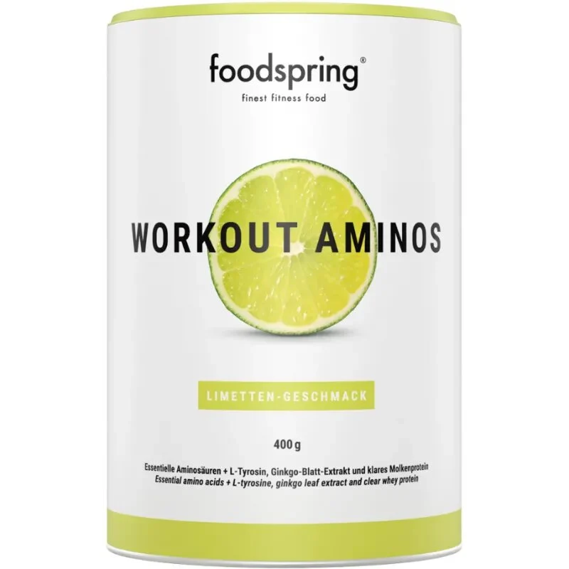 Foodspring Workout Aminos Lime 400g