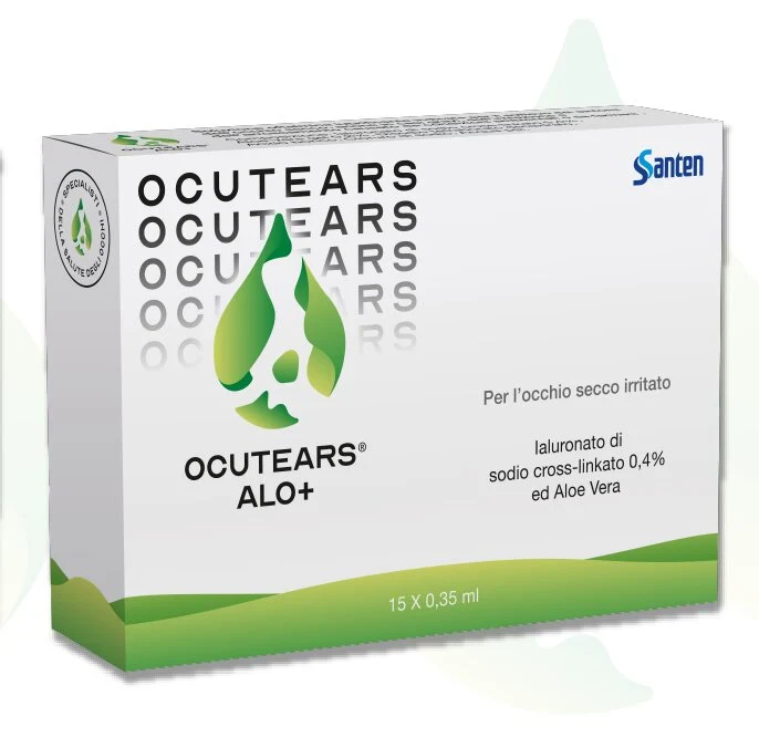 Ocutears Alo+ UD 0.4% Collirio Per Occhio Secco Irritato 15 Flaconcini