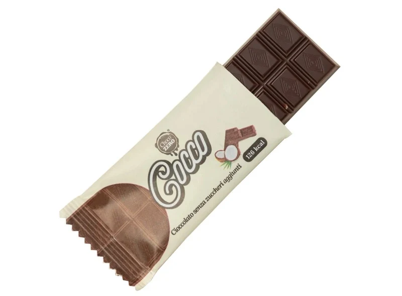 Choco Zero Tavoletta Cioccolato E Cocco Senza Zuccheri Aggiunti 25g