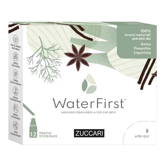 Zuccari WaterFirst Anice/Finocchio/Liquirizia 12 Stick