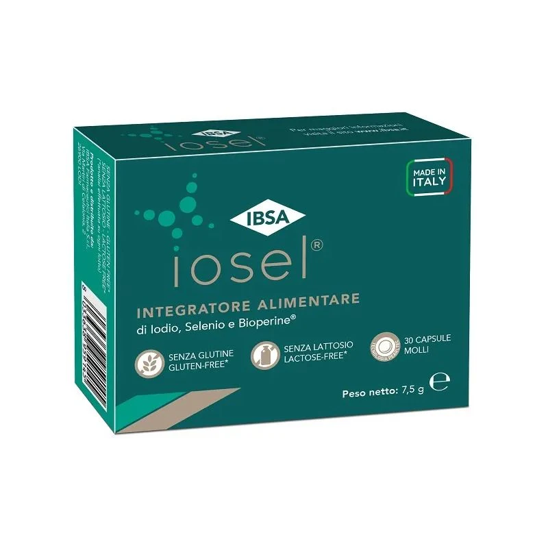 Ibsa Iosel Integratore 30 Capsule Molli - Supporto Benessere