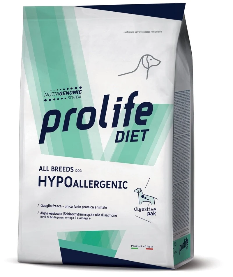 PROLIFE DOG DIET HYPO QUAGL8KG