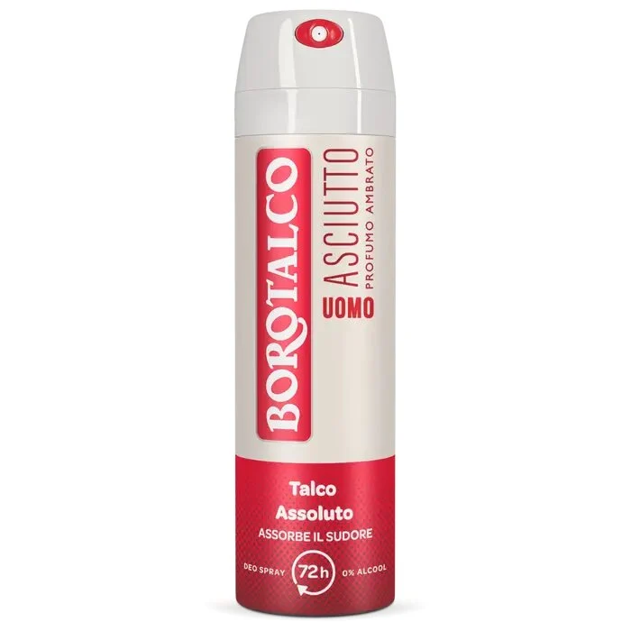 Borotalco Deodorante Uomo Spray Asciutto 150ml