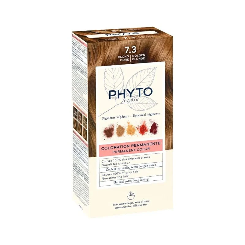 Phyto Phytocolor colorazione permanente per capelli n.7.3 Biondo Dorato