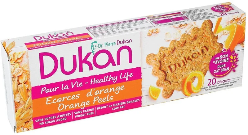 Dukan Biscotti Aromatizzati Alla Bucca D'Arancia 140g