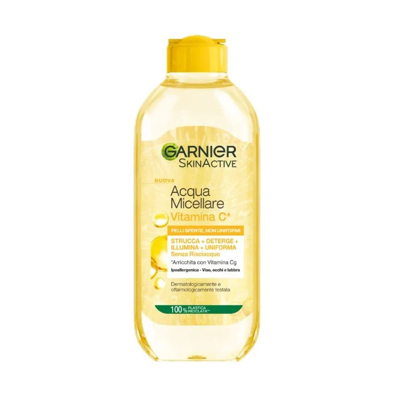 Garnier Acqua Micellare Vitamina C detergente e struccante viso 400ml