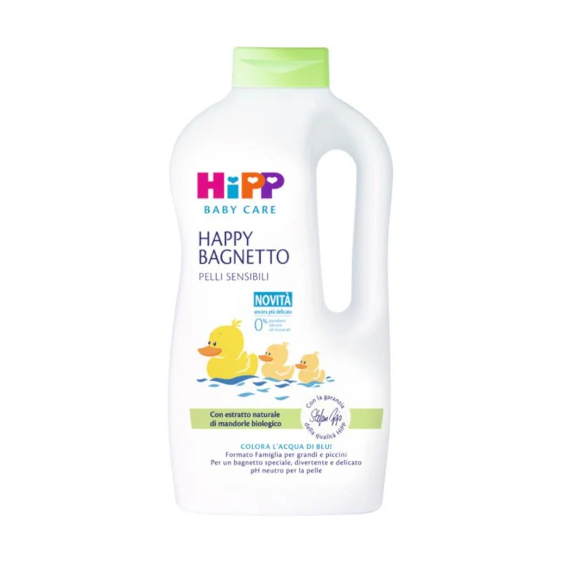 Hipp Baby Care Happy Bagnetto pelli sensibili formato famiglia 1L