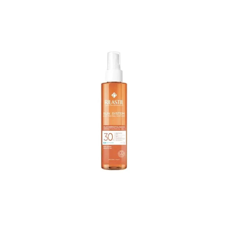 Rilastil Sun System SPF30 olio dermatologico solare 200ml
