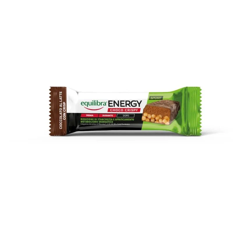 Equilibra Energy Choco Crispy 1 Barretta Energetica