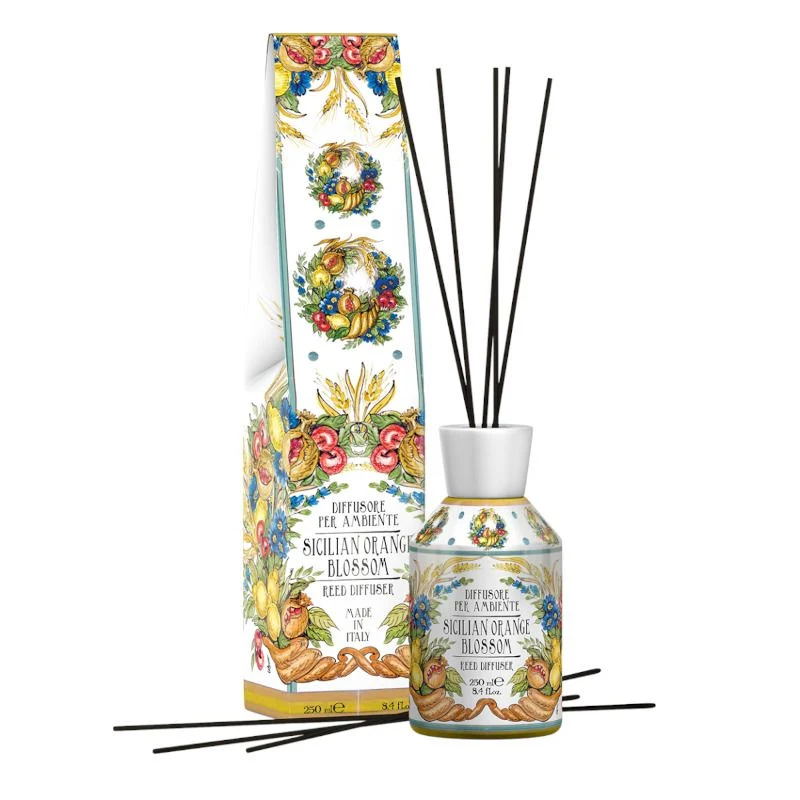 Le Maioliche Orange Sicilian diffusore per ambienti a bastoncino 250ml