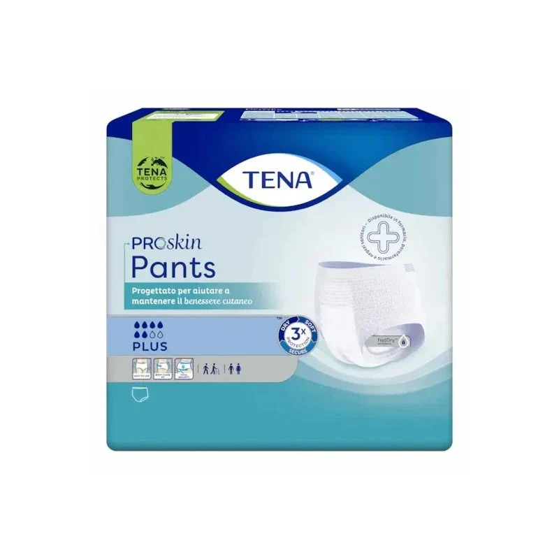 Tena Proskin Pants Plus pannoloni a mutandina per incontinenze taglia XS 14 pezzi