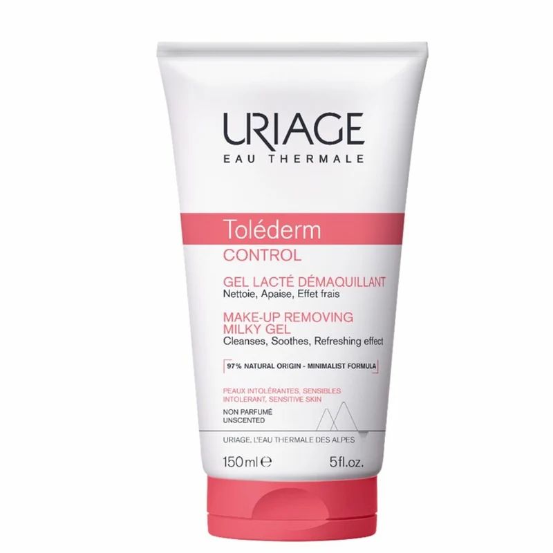 Uriage Tolederm Control gel latte struccante per pelli sensibili 150ml
