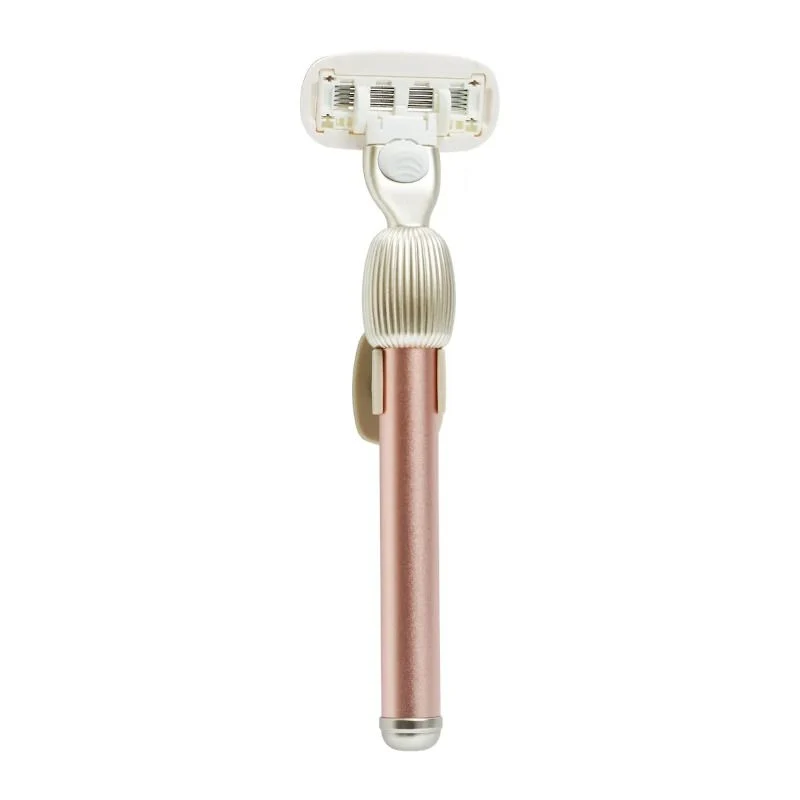 Fler The Razor Starter Set Blush rasoio + supporto + 2 testine