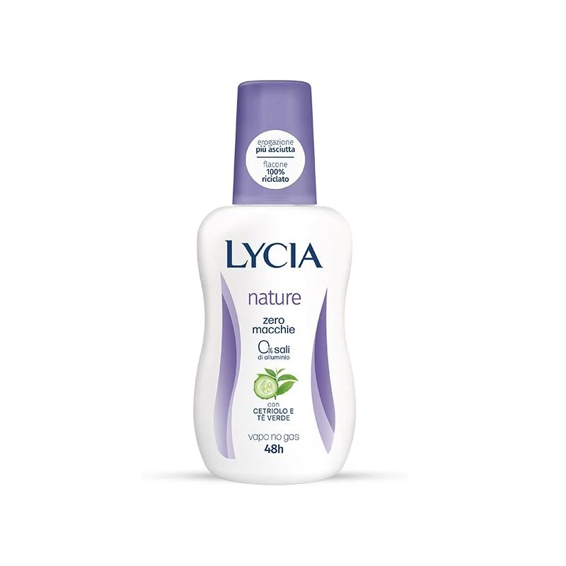 Lycia Vapo Nature Cetriolo e Thè Verde deodorante 75ml