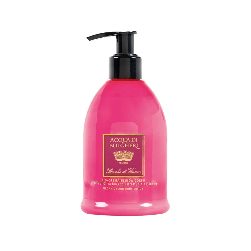 Acqua Di Bolgheri Crema Fluida Corpo Bio Bacche Di Vinum 300ml