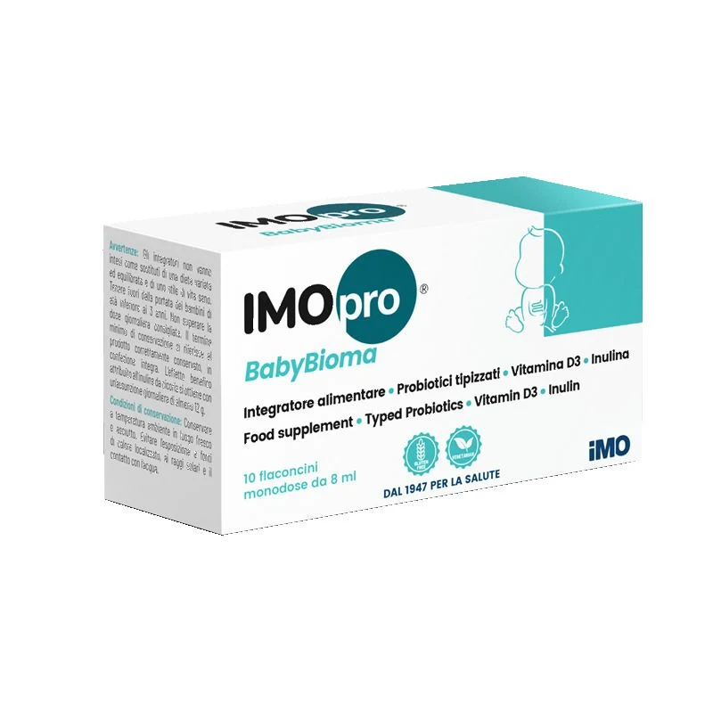 IMOpro BabyBioma integratore per bambini 10 flaconcini