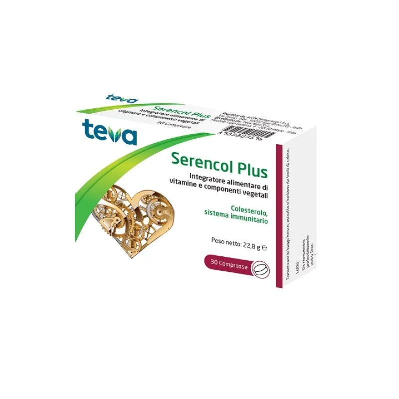 Teva Serencol Plus 30 Compresse - Supporto per il Benessere