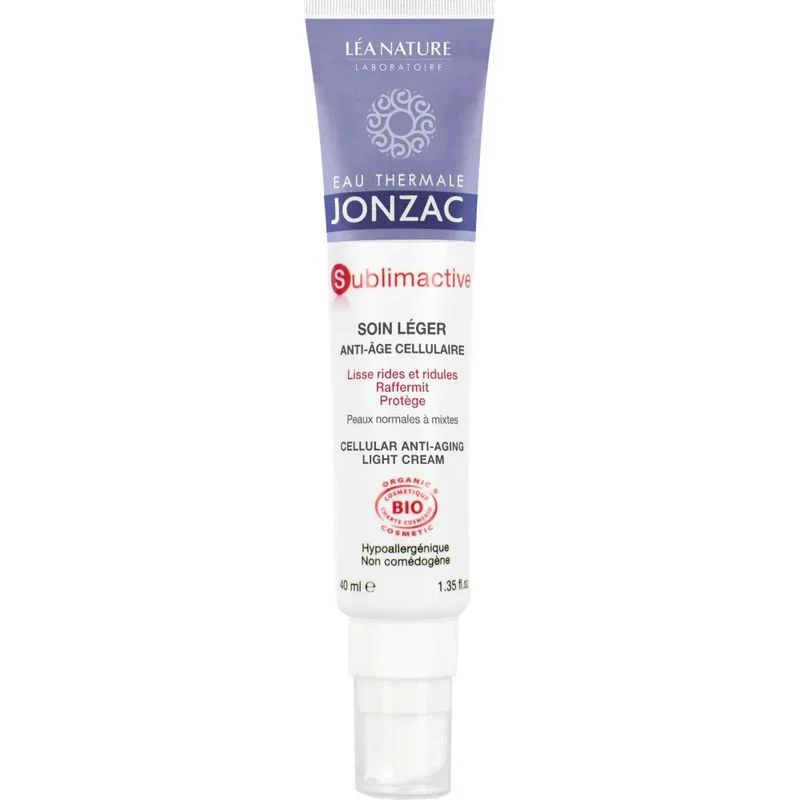 Eau Thermale Jonzac Sublimactive crema leggera levigante anti-age viso 40ml
