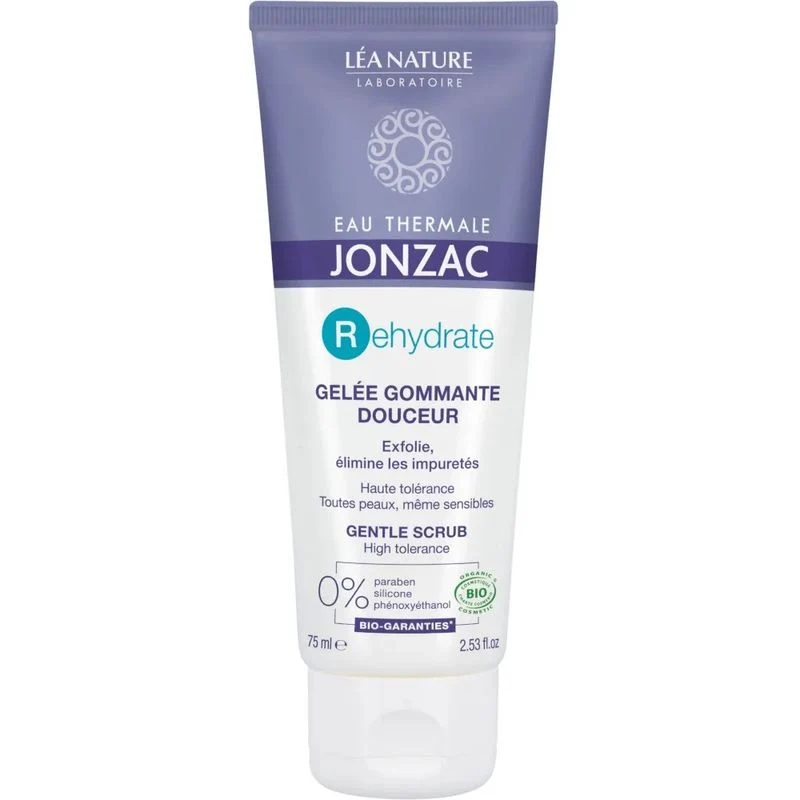 Eau Thermale Jonzac Rehydrate gel gommante dolcezza viso 75ml