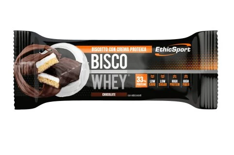 EthicSport Bisco Whey High Protein Baretta Chocolate 40g