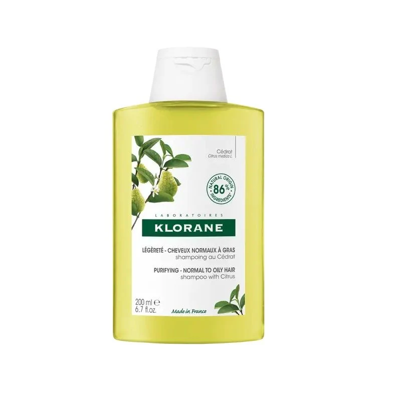 Klorane Shampoo Alla Polpa Di Cedro Leggero 200ml