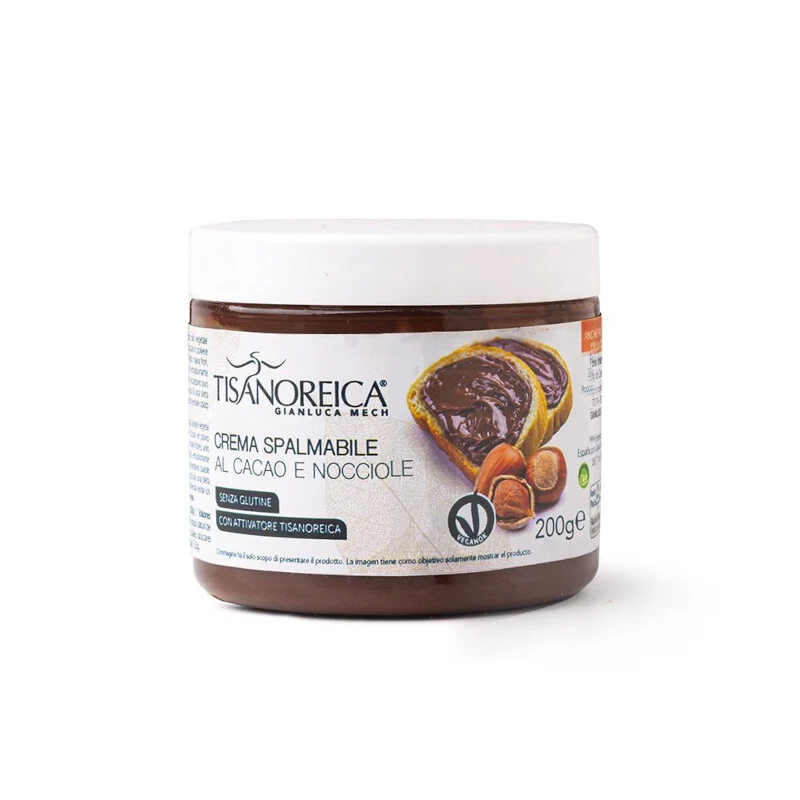 Gianluca Mech Tisanoreica crema spalmabile al cacao e nocciole 200g
