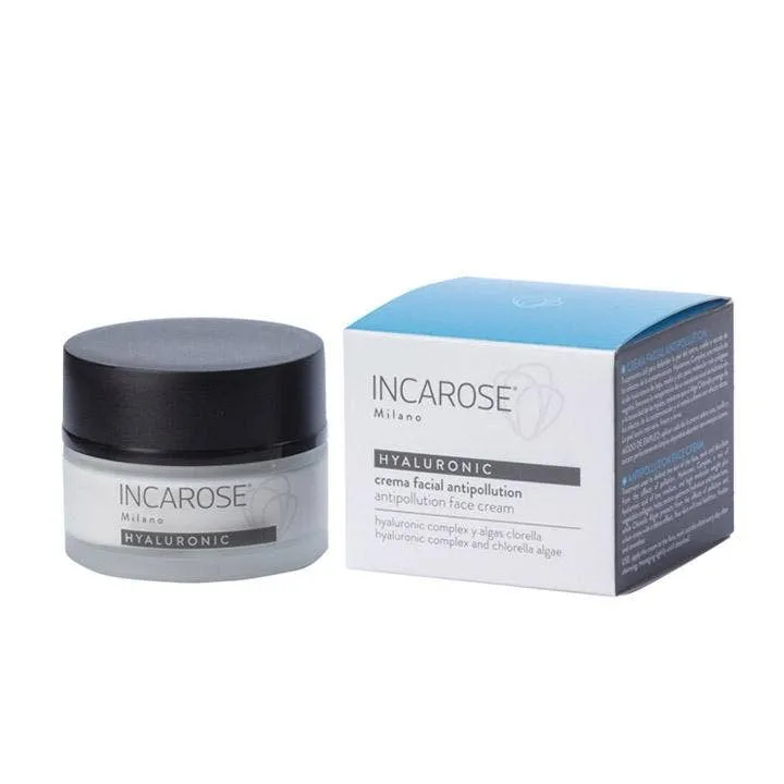 Incarose Hyaluronic Crema Viso Antipollution 50ml