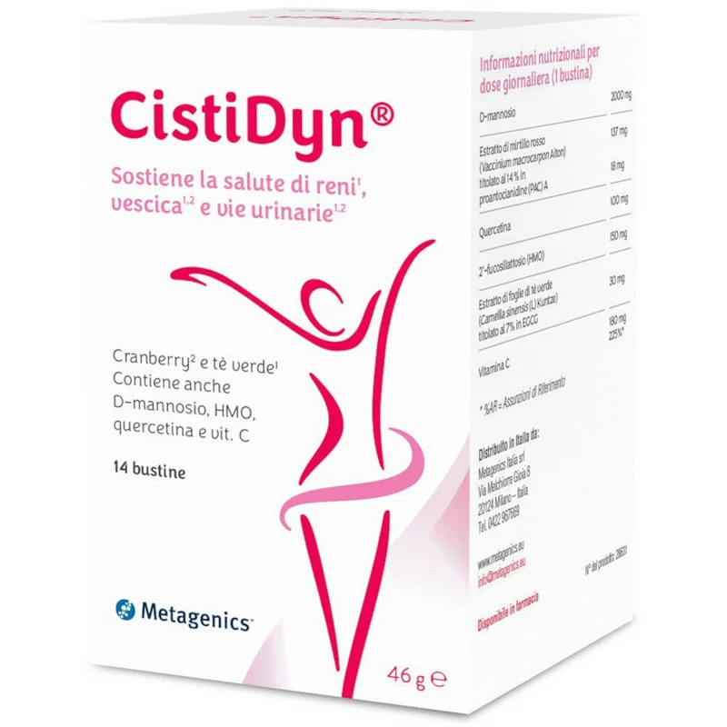 CistiDyn per il benessere delle vie urinarie 14 bustine