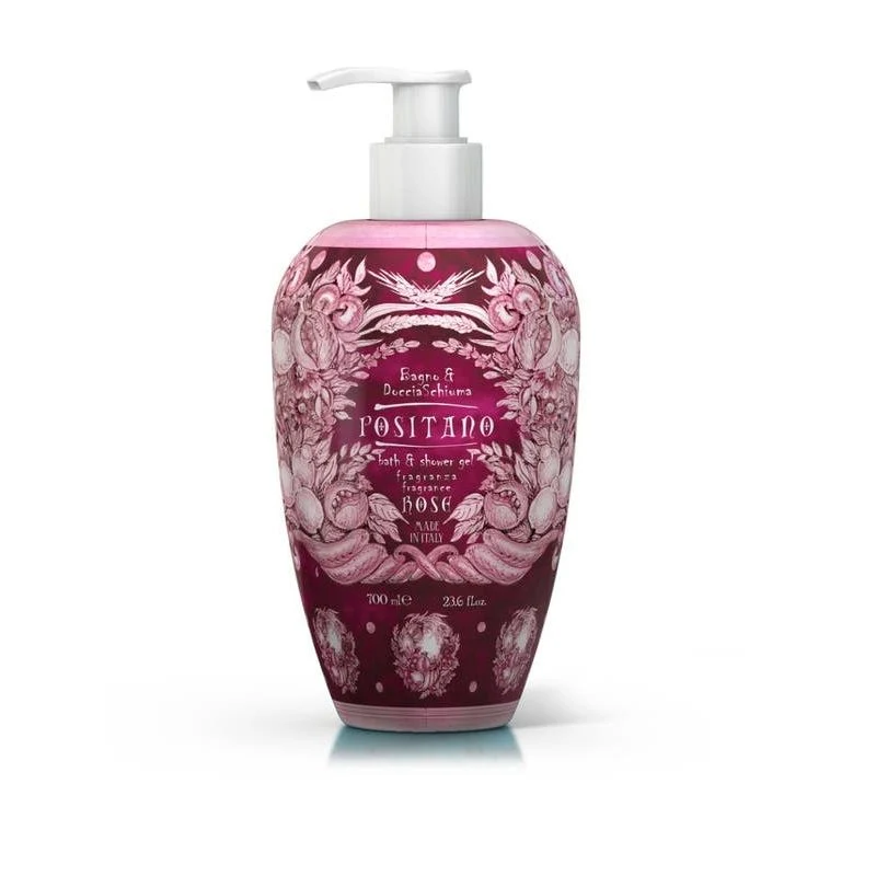 Le Maioliche Positano Rose bagno & docciaschiuma 700ml