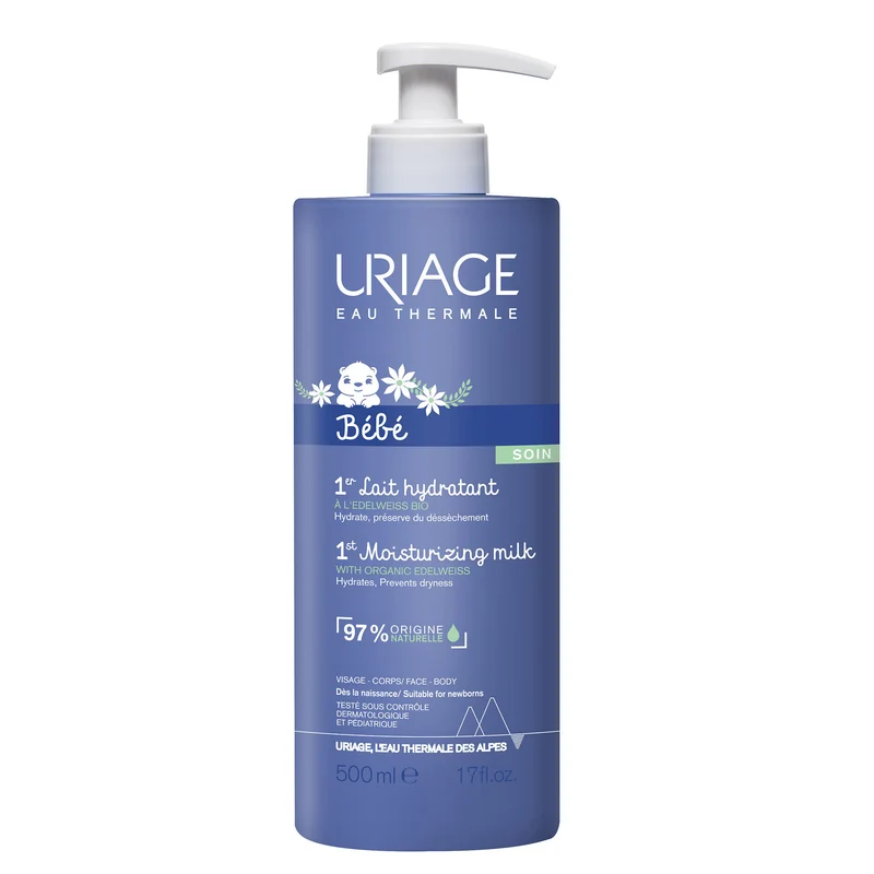 Uriage Eau Thermale Bébé latte idratante viso e corpo 500ml