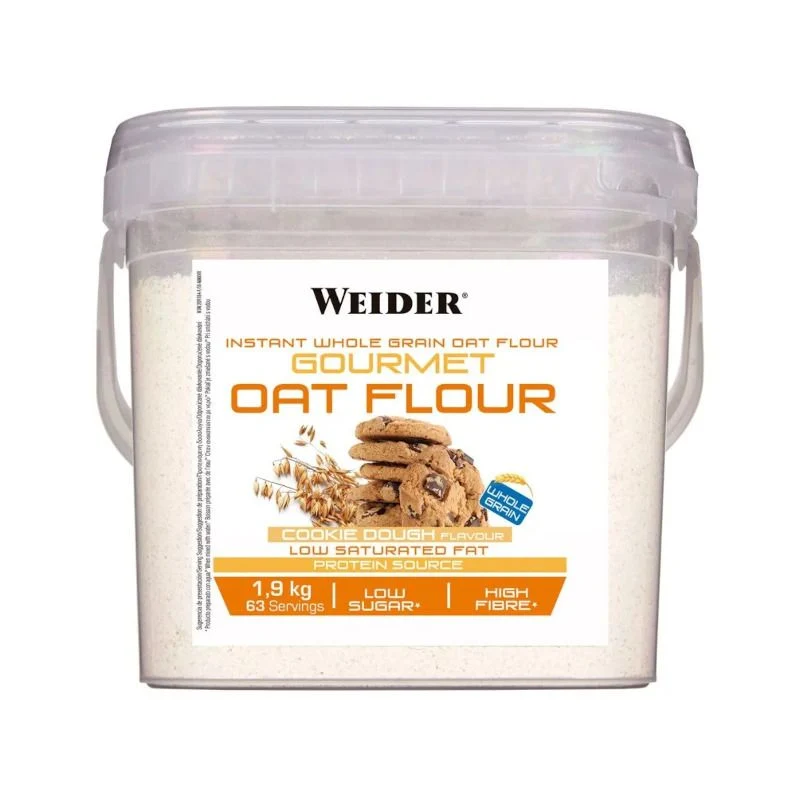 Weider Oat Flour farina d'avena gusto biscotto 1,9kg
